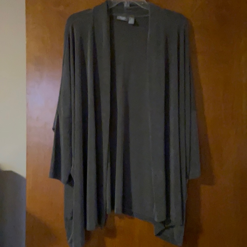 EUC Chico’s travelers mocha jacket